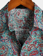 70s Vintage Paisley Shirt