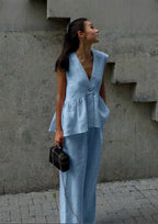 The Riviera Linen Set