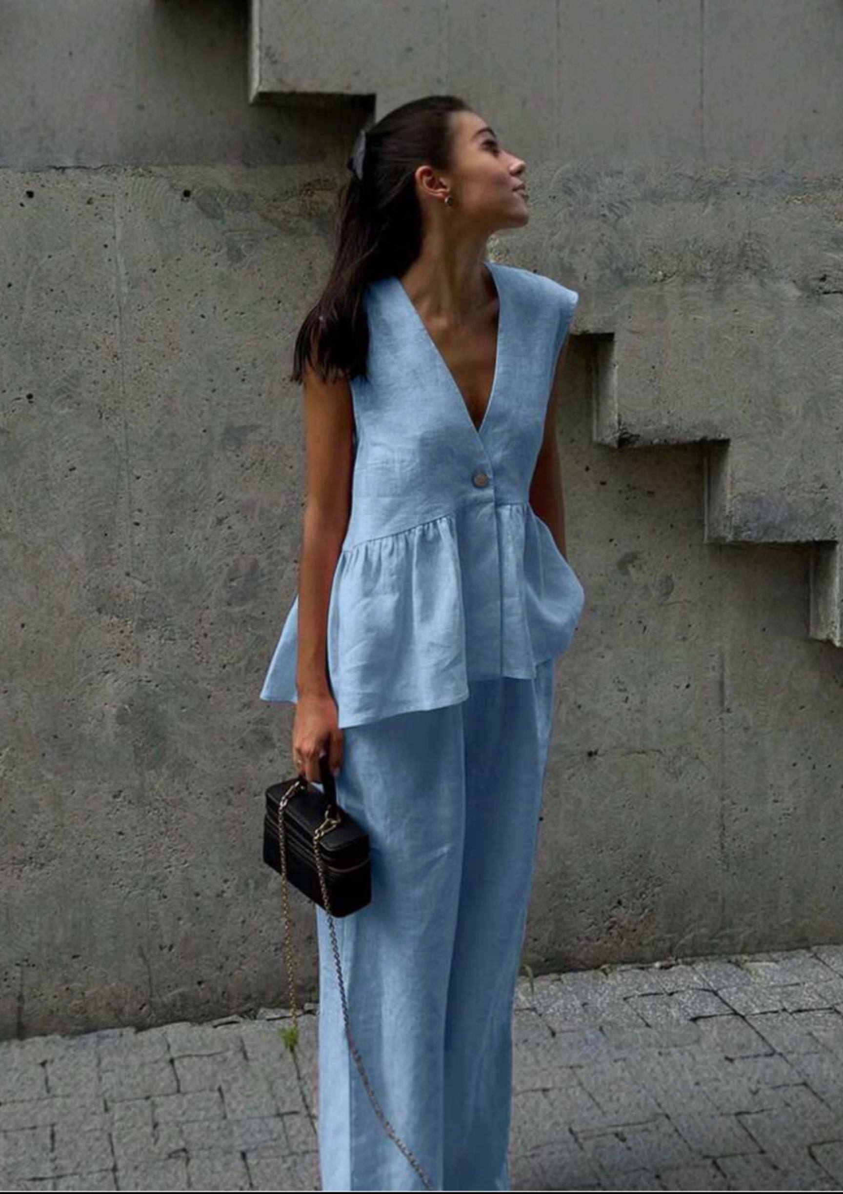 The Riviera Linen Set