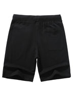Men's Solid Breathable Cotton Sweat Shorts
