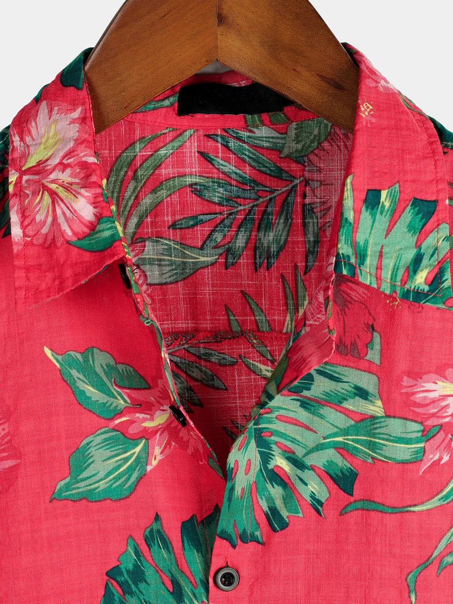 Resort Floral Cotton Shirt