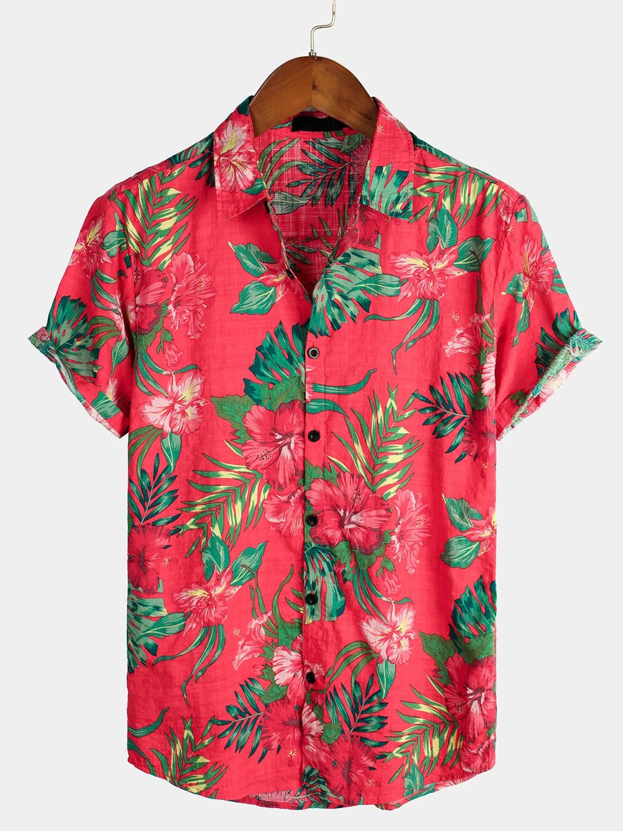 Resort Floral Cotton Shirt