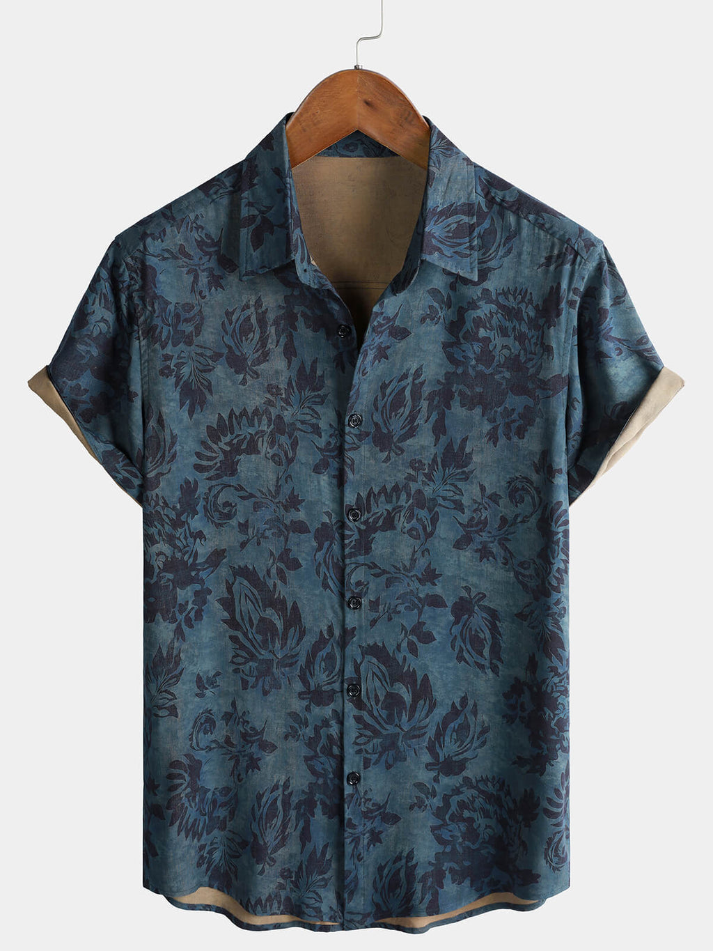 Navy Tribal Symbols Shirt