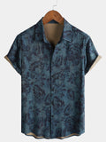 Navy Tribal Symbols Shirt