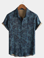 Navy Tribal Symbols Shirt