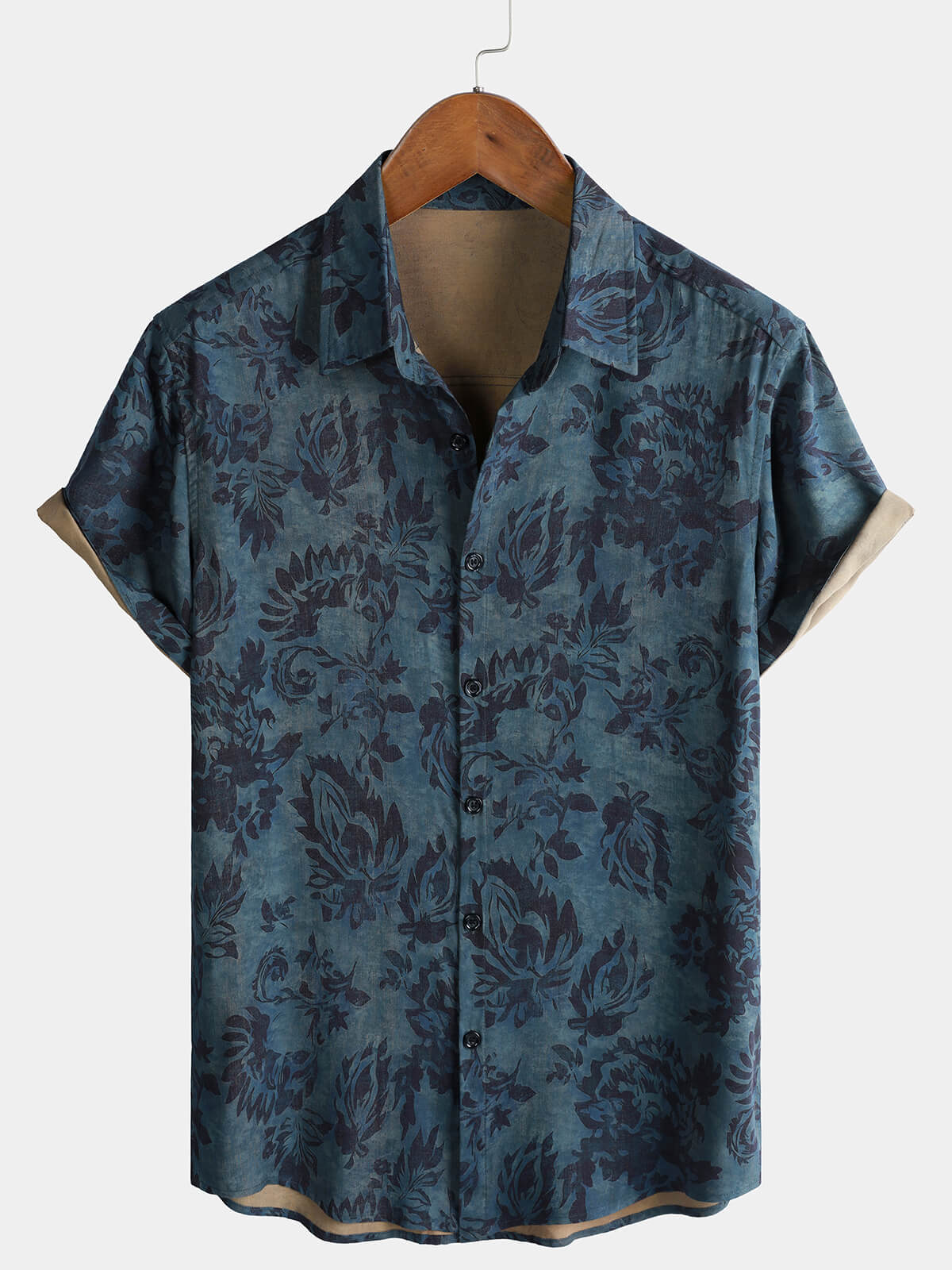 Navy Tribal Symbols Shirt