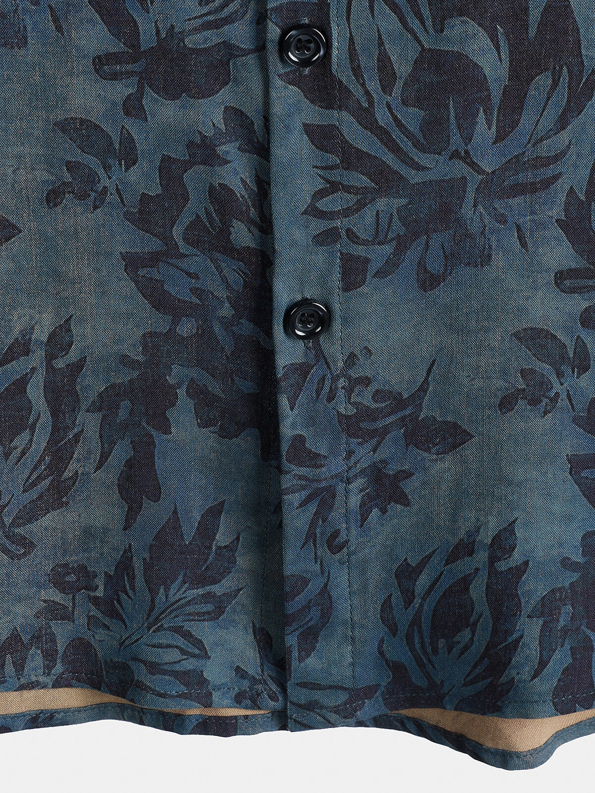 Navy Tribal Symbols Shirt