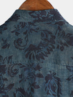 Navy Tribal Symbols Shirt