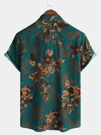Vintage Blue Holiday Shirt