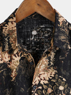 Breathable Retro Floral Shirt