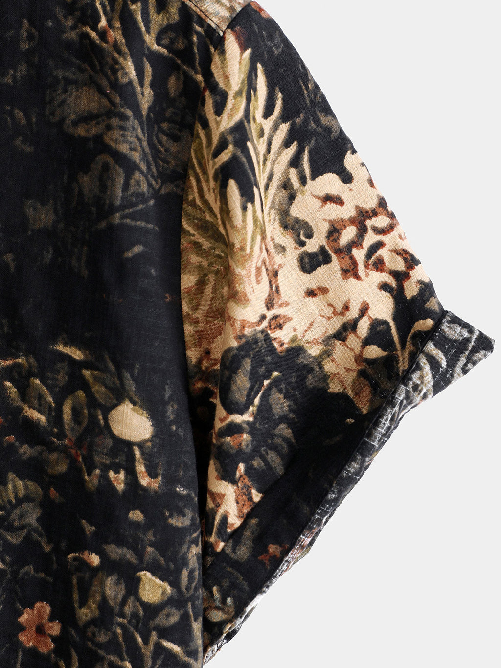 Breathable Retro Floral Shirt