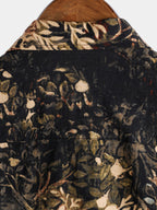 Breathable Retro Floral Shirt