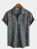 70s Paisley Beach Shirt