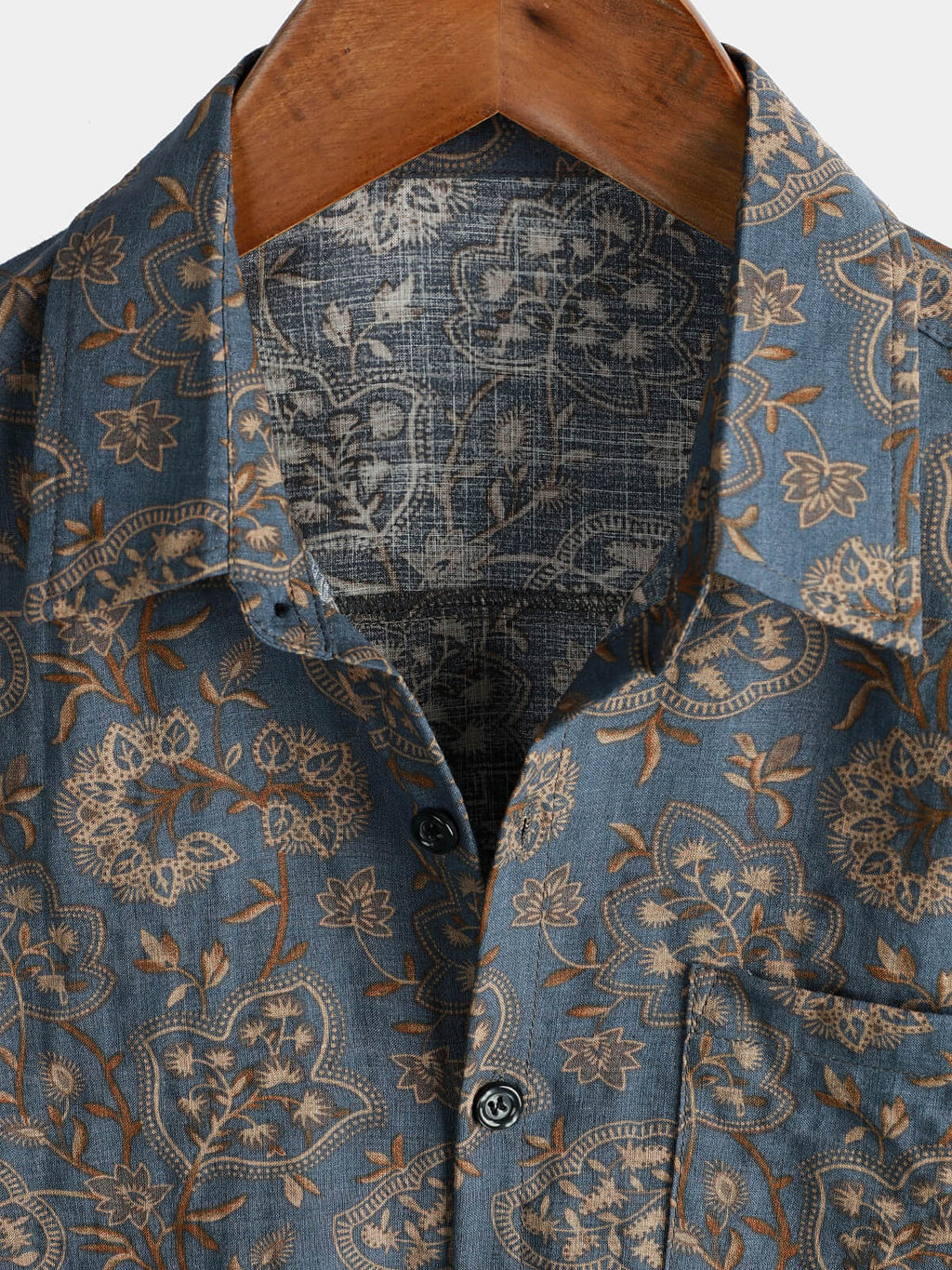 70s Paisley Beach Shirt