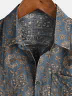 70s Paisley Beach Shirt