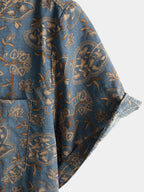 70s Paisley Beach Shirt