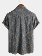 70s Paisley Beach Shirt