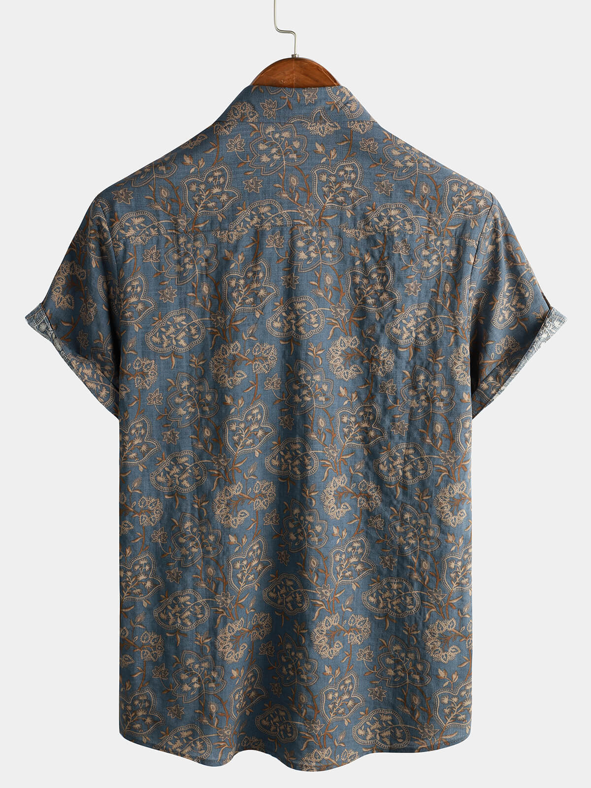 70s Paisley Beach Shirt