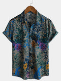 Watercolor Leaf Resort Shirt