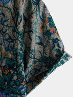 Watercolor Leaf Resort Shirt