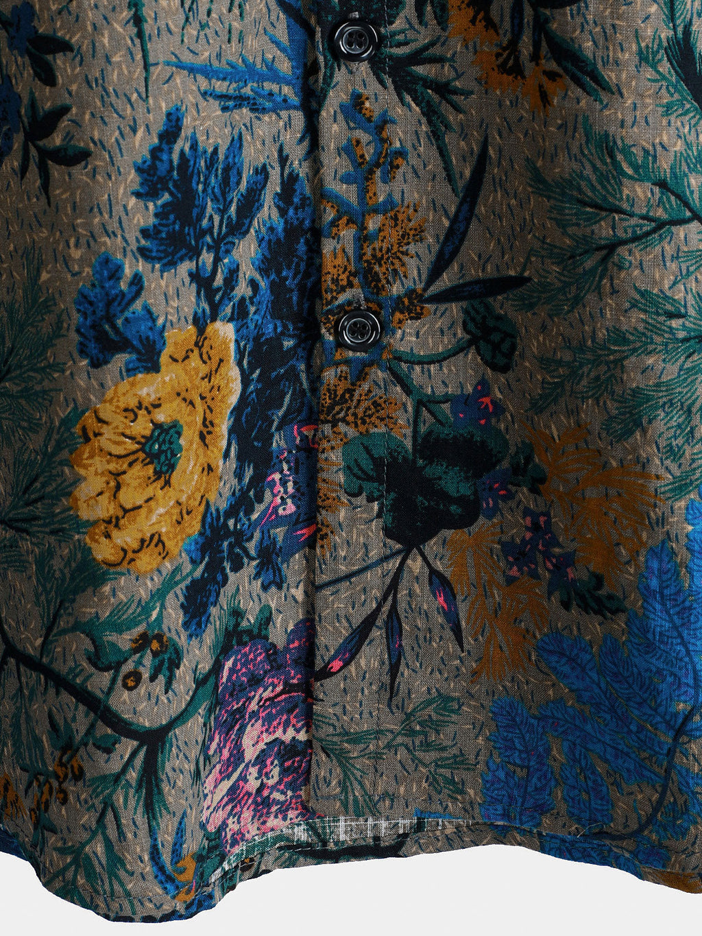 Watercolor Leaf Resort Shirt