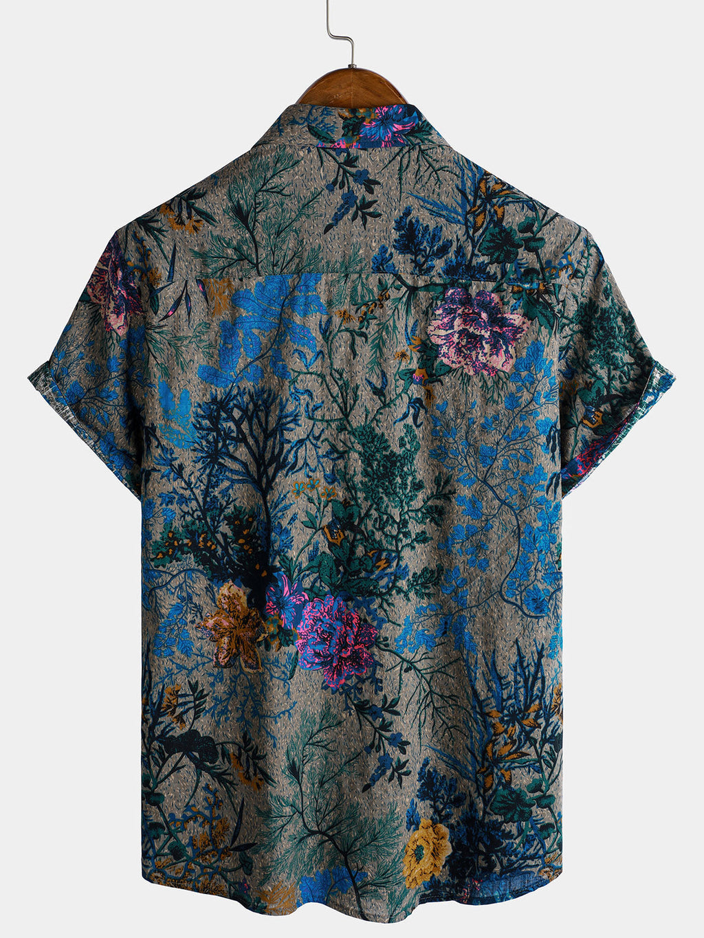 Watercolor Leaf Resort Shirt