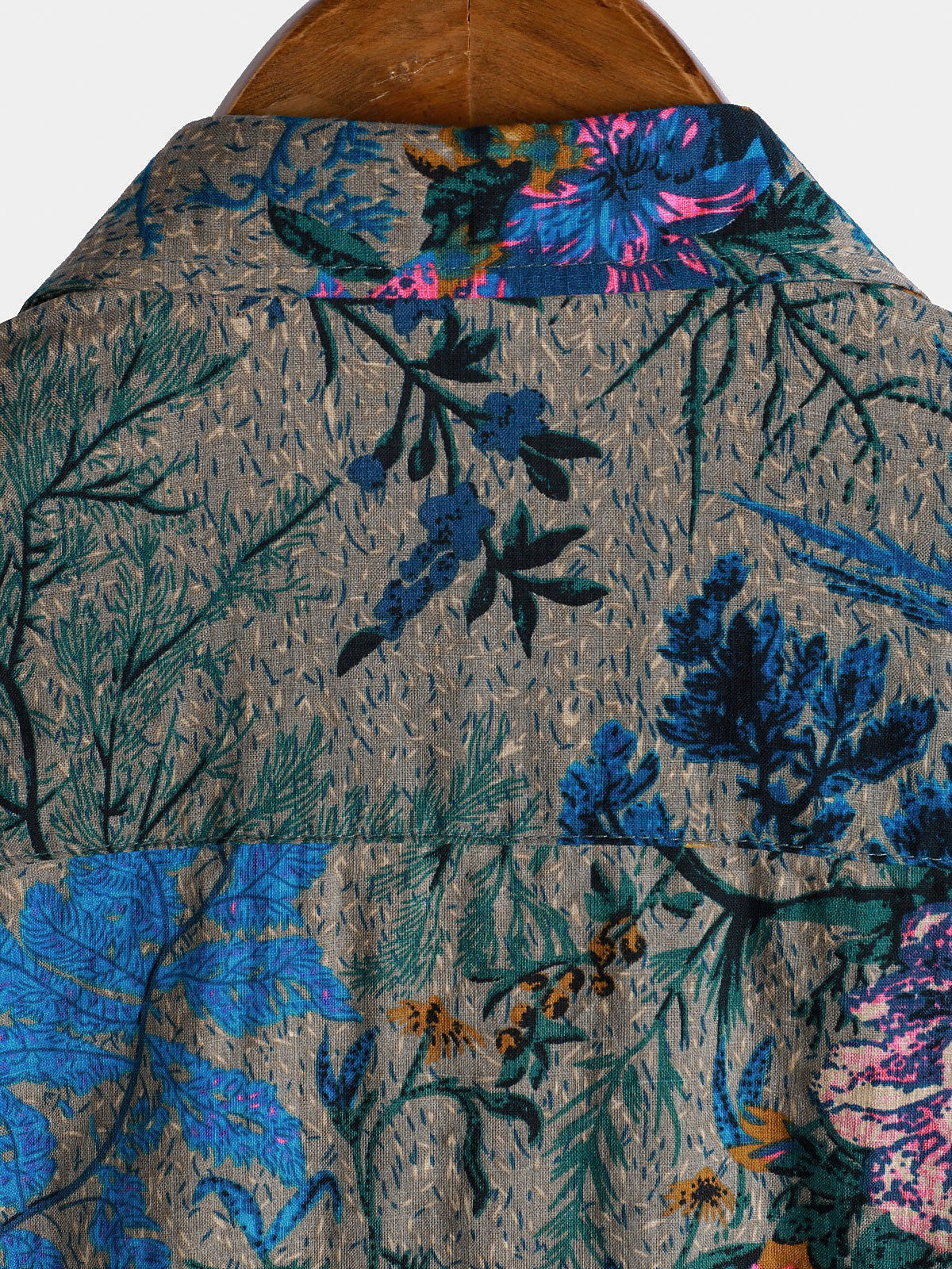 Watercolor Leaf Resort Shirt