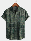 Retro Floral Paisley Shirt