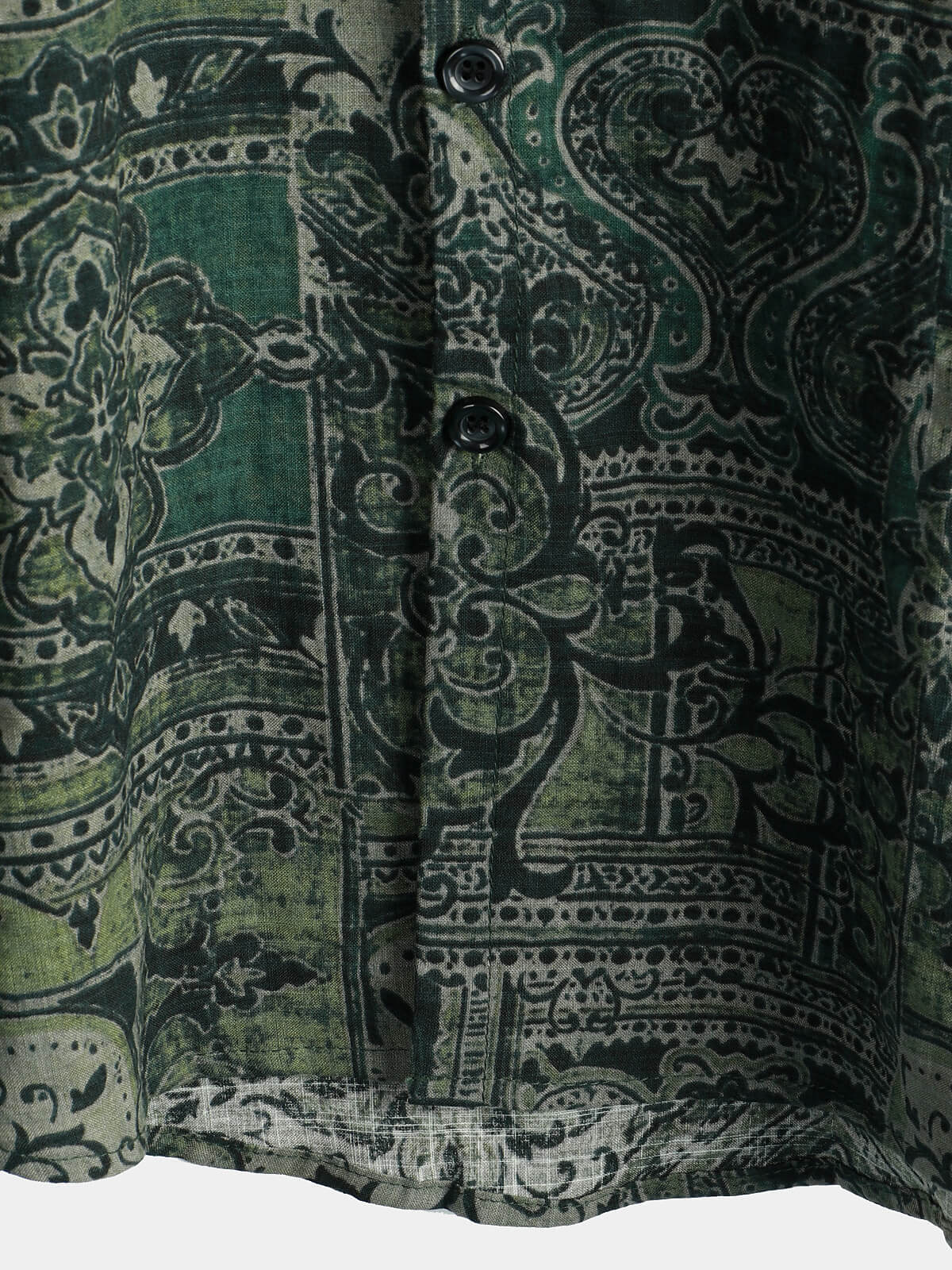 Retro Floral Paisley Shirt