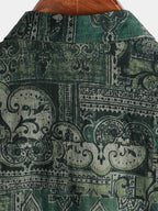 Retro Floral Paisley Shirt