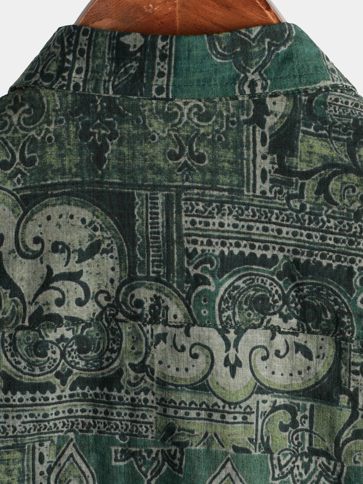 Retro Floral Paisley Shirt