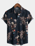 Hibiscus Beach Cotton Shirt