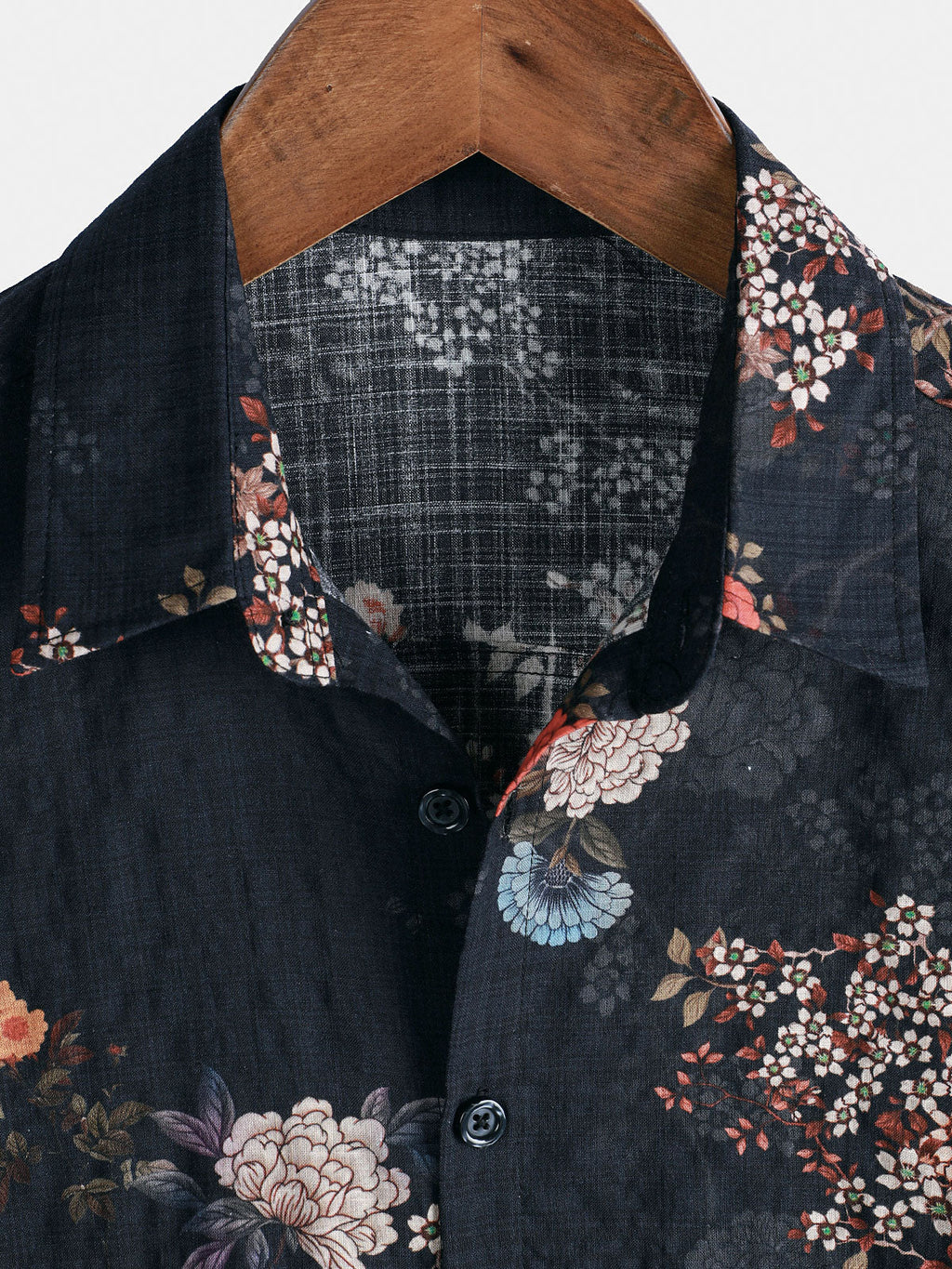 Hibiscus Beach Cotton Shirt