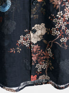 Hibiscus Beach Cotton Shirt