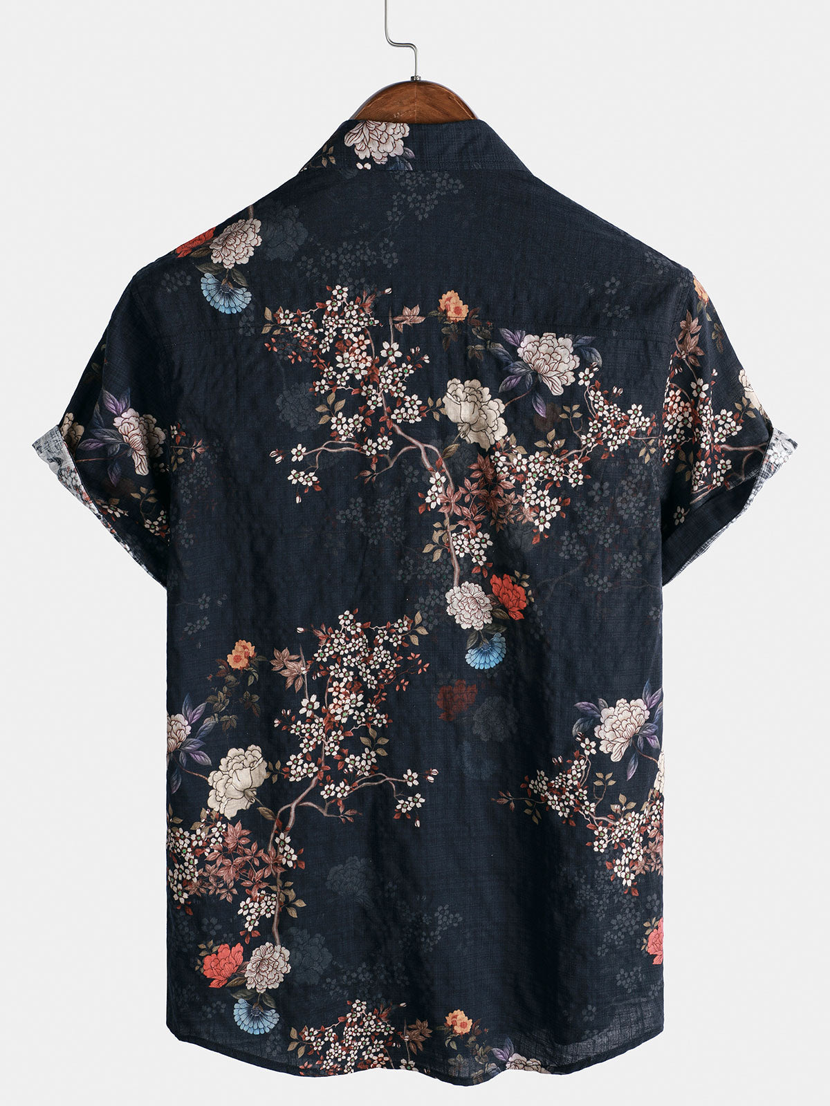 Hibiscus Beach Cotton Shirt