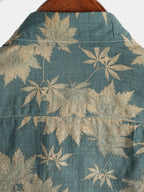 Maple Leaf Summer Pocket Short Sleeve Shirt
