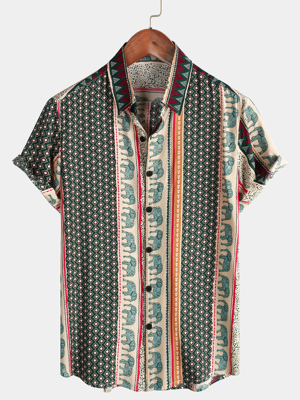 Green Elephant Shirt