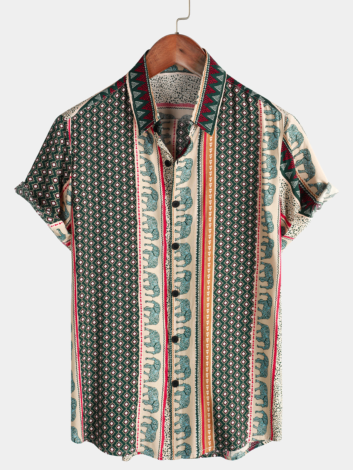 Green Elephant Shirt