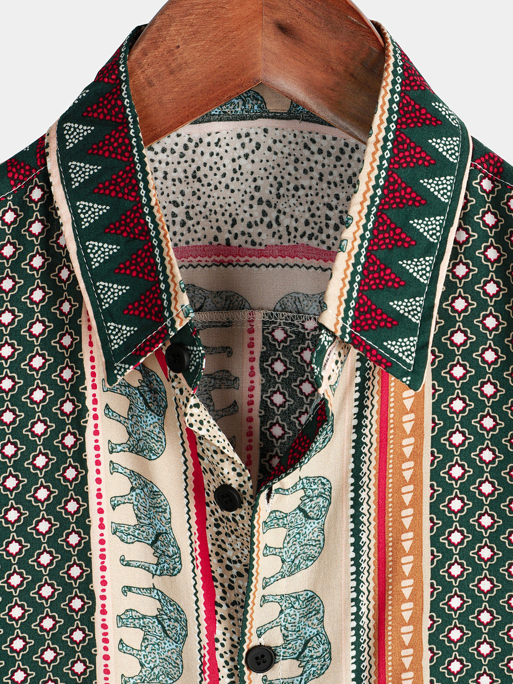 Green Elephant Shirt