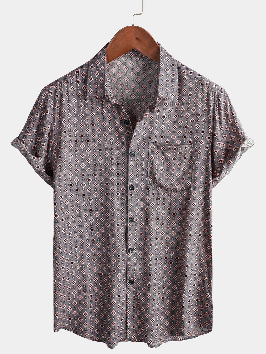 Geometric Beach Shirt