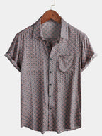 Geometric Beach Shirt