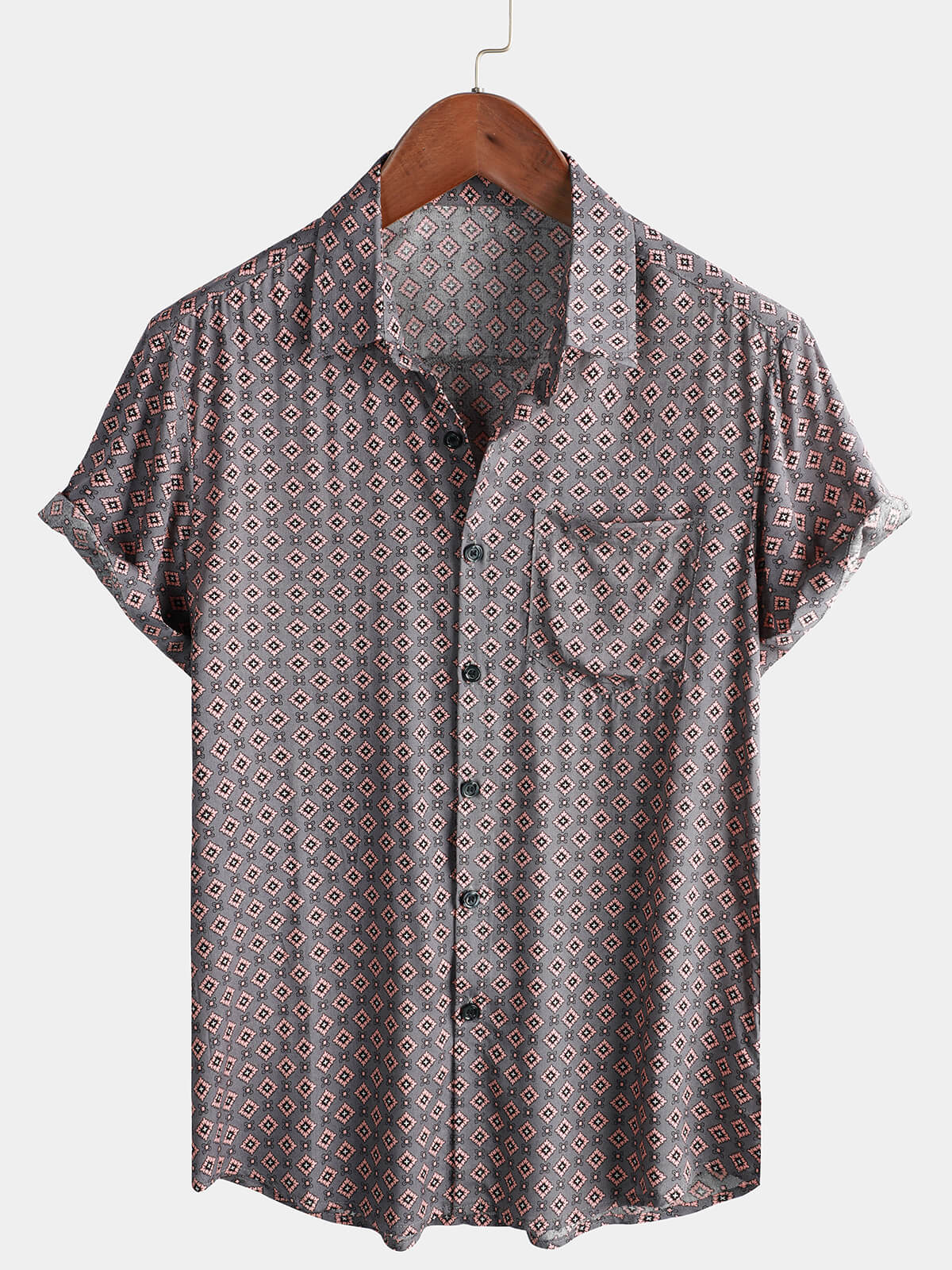 Geometric Beach Shirt