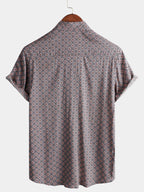 Geometric Beach Shirt