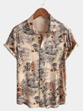 Retro Cotton Hawaiian Shirt