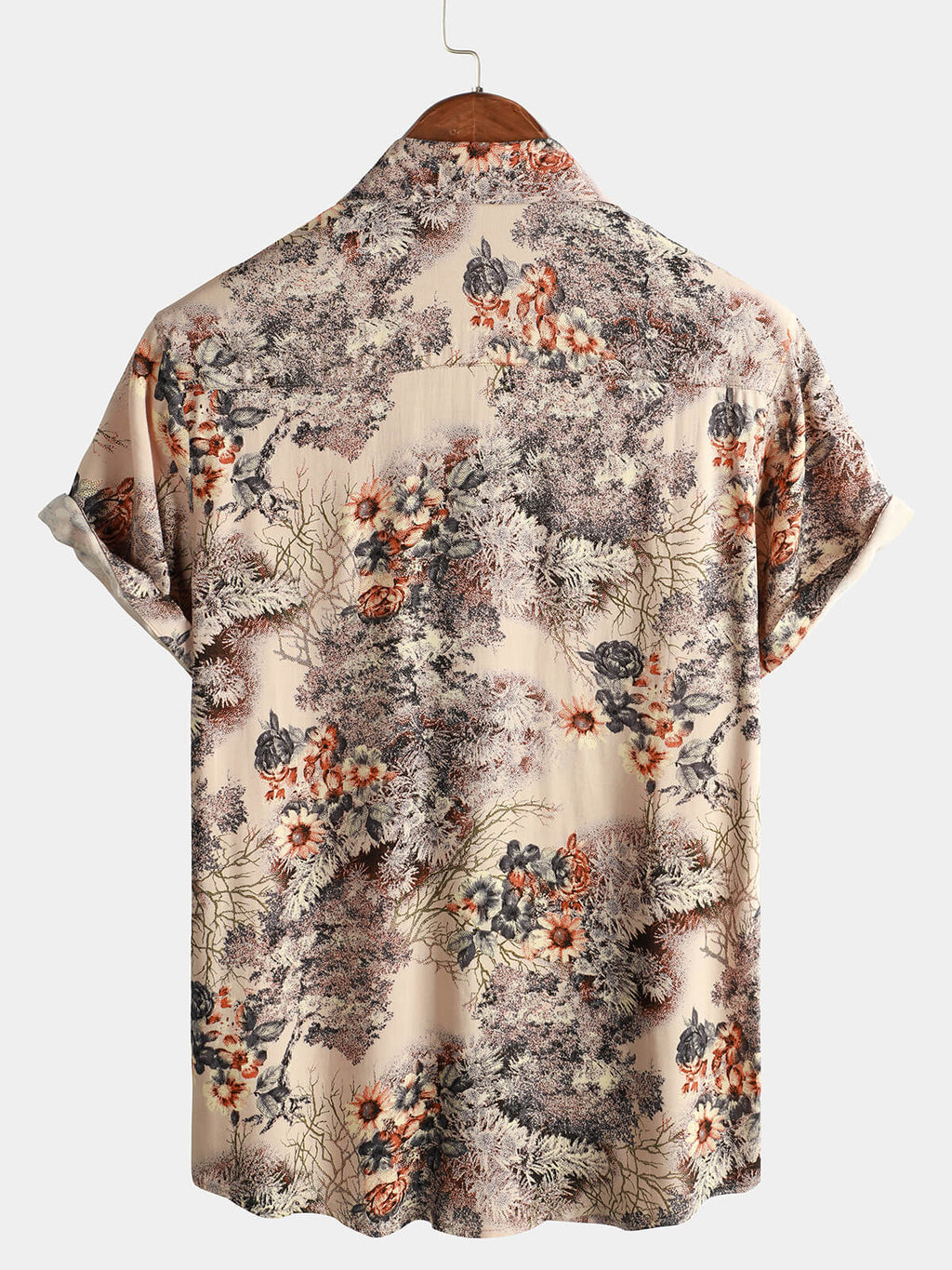 Retro Cotton Hawaiian Shirt