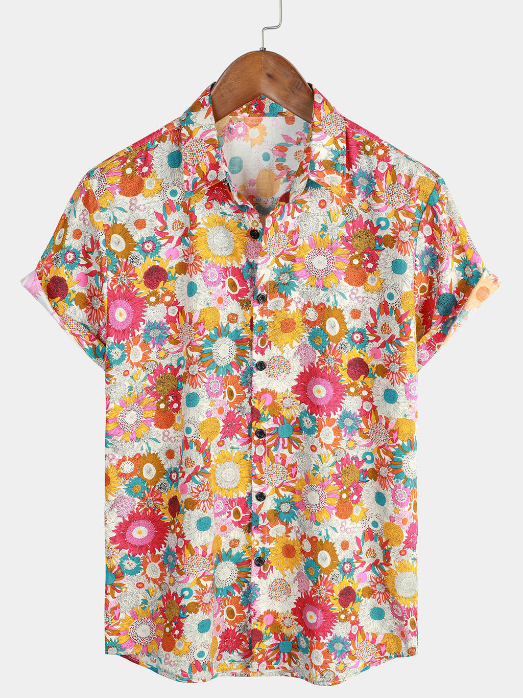 Fresh Floral Hawaiian Shirt