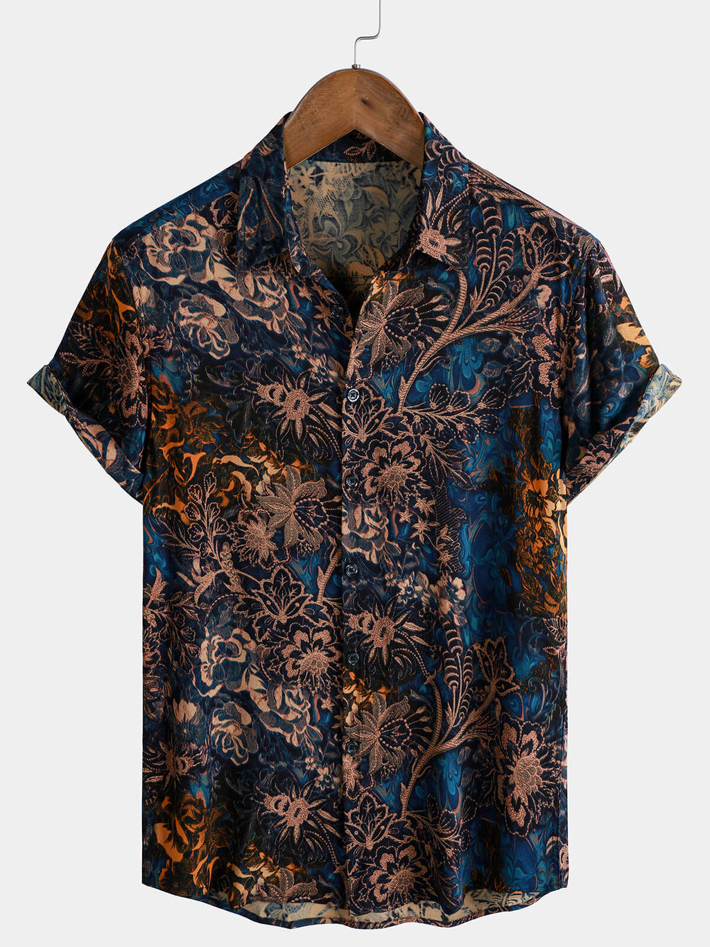Retro Floral Holiday Shirt