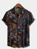 Retro Floral Holiday Shirt