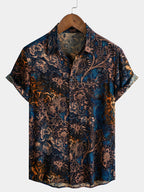 Retro Floral Holiday Shirt