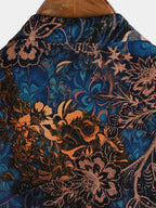 Retro Floral Holiday Shirt